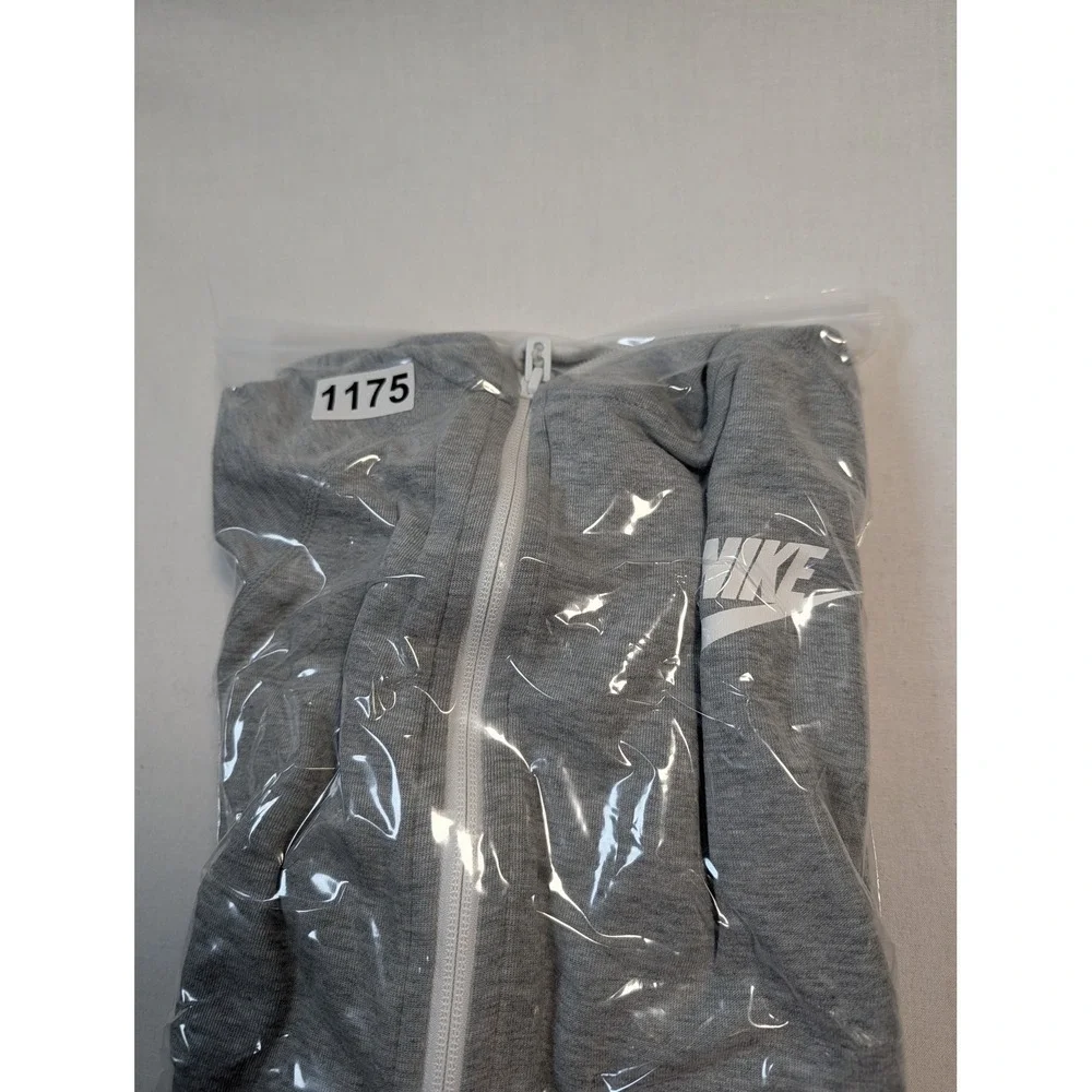 Nike Women Tech Fleece Full Zip Hoodie Medium Grey 930757-063